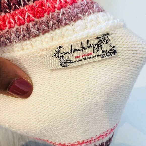 Free people xs knit cotton cream crop top.. - Picture 5 of 5